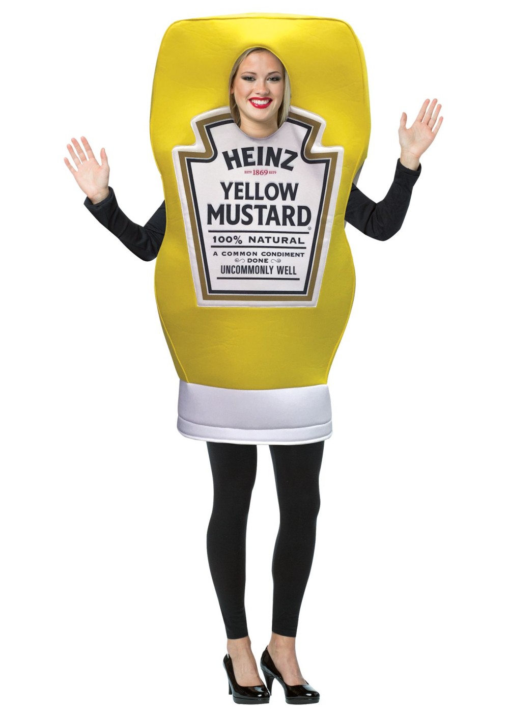 Womens Heinz Mustard Squeeze Bottle Costume