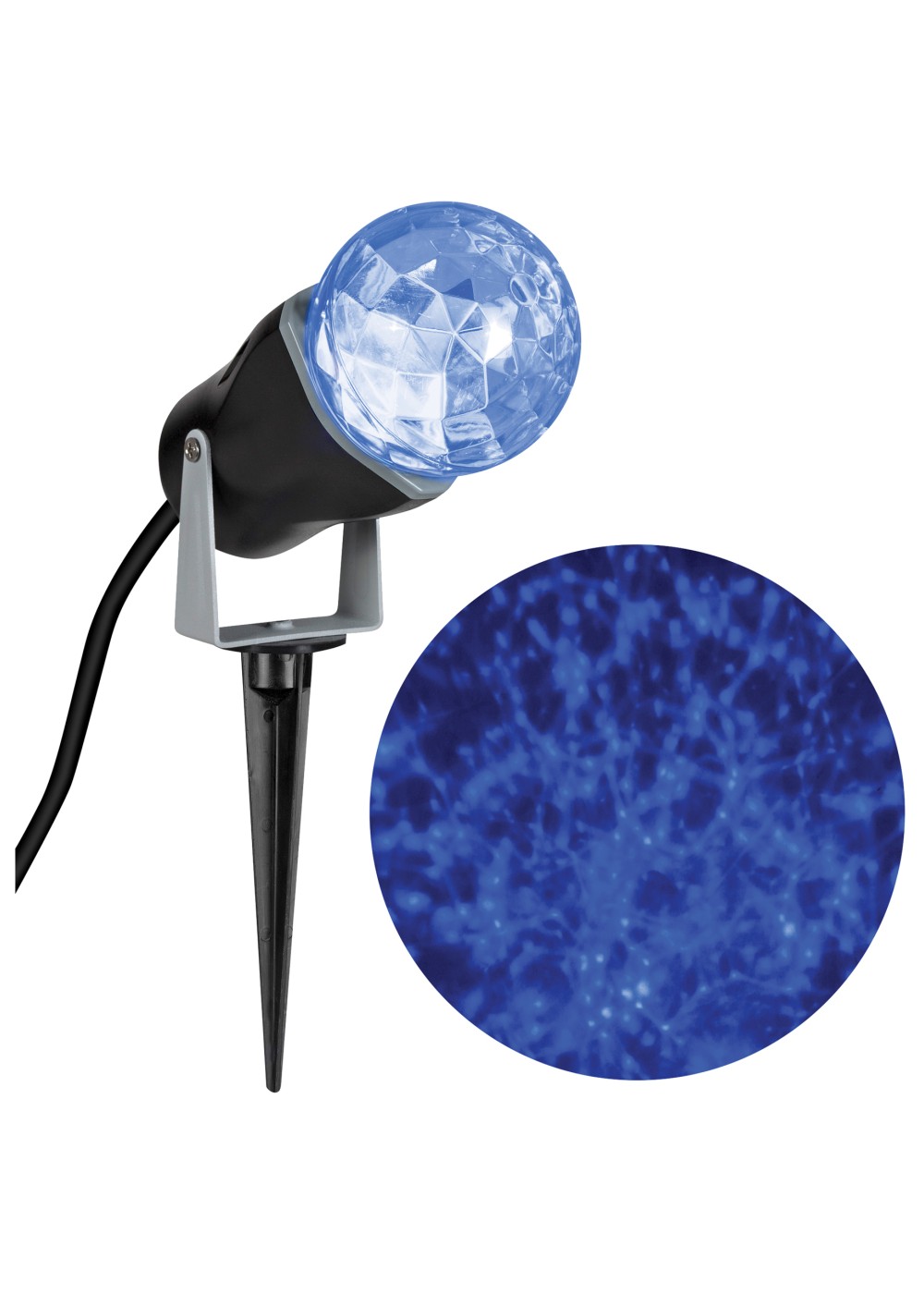 Light Show Projector Blue Kaleidoscope