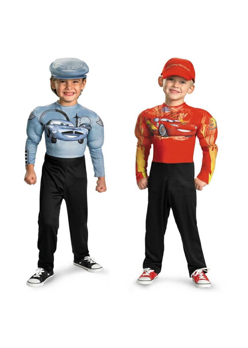 Cars Lightning Mcqueen And Finn Boys Costume Set