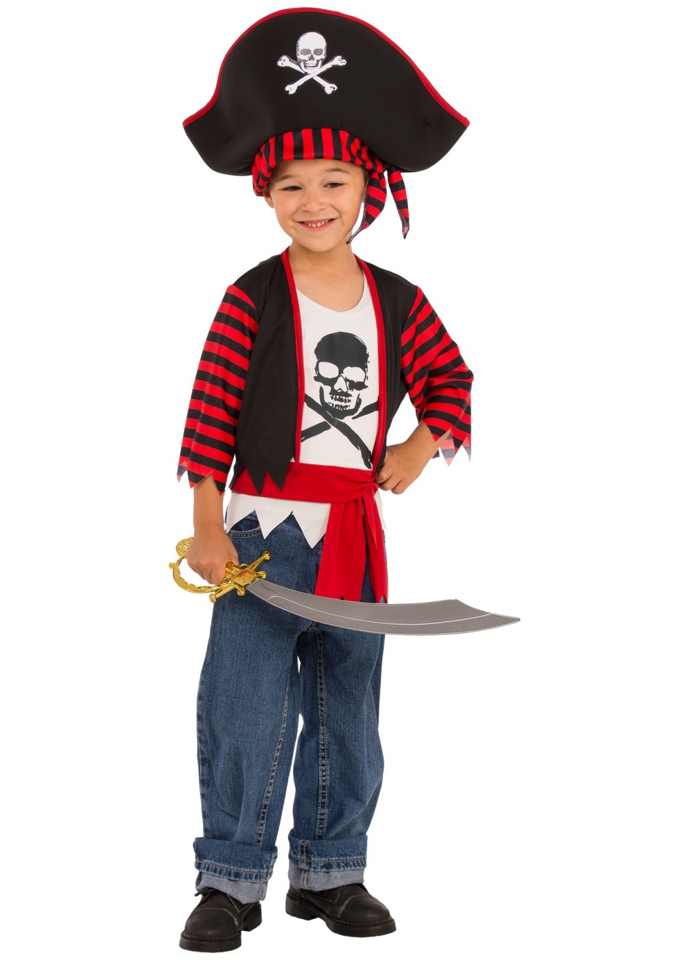 Little Pirate Boys Costume