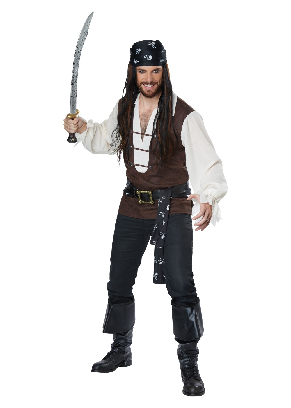 High Seas Pirate Men Costume