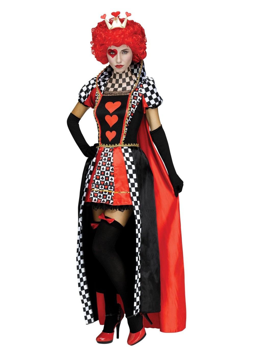 Queen of Hearts Women Costume - Movie Costumes