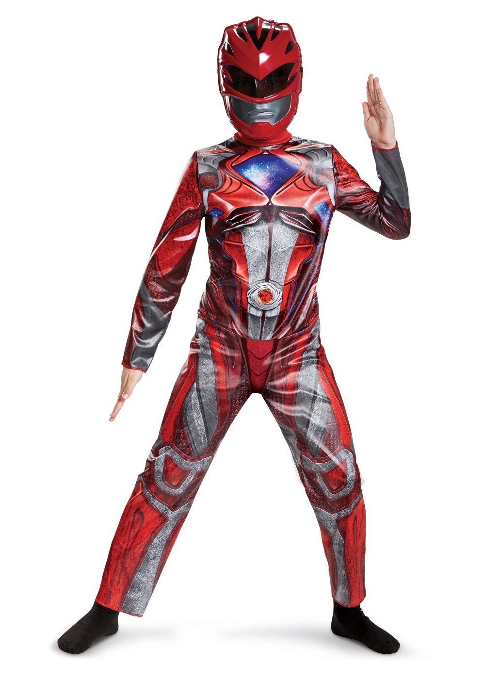 Power Rangers Movie Red Ranger Boys Costume