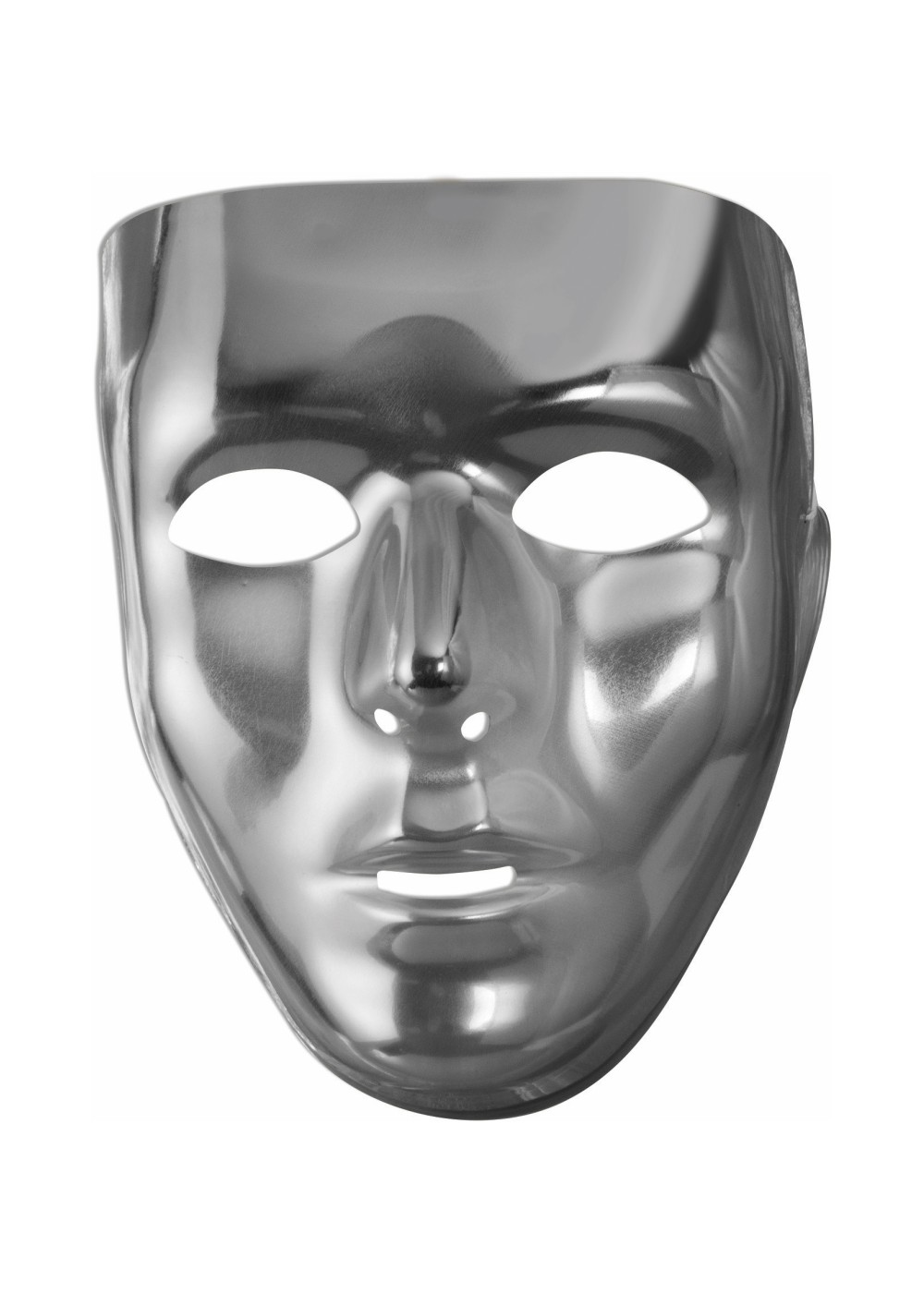 Silver Face Mask