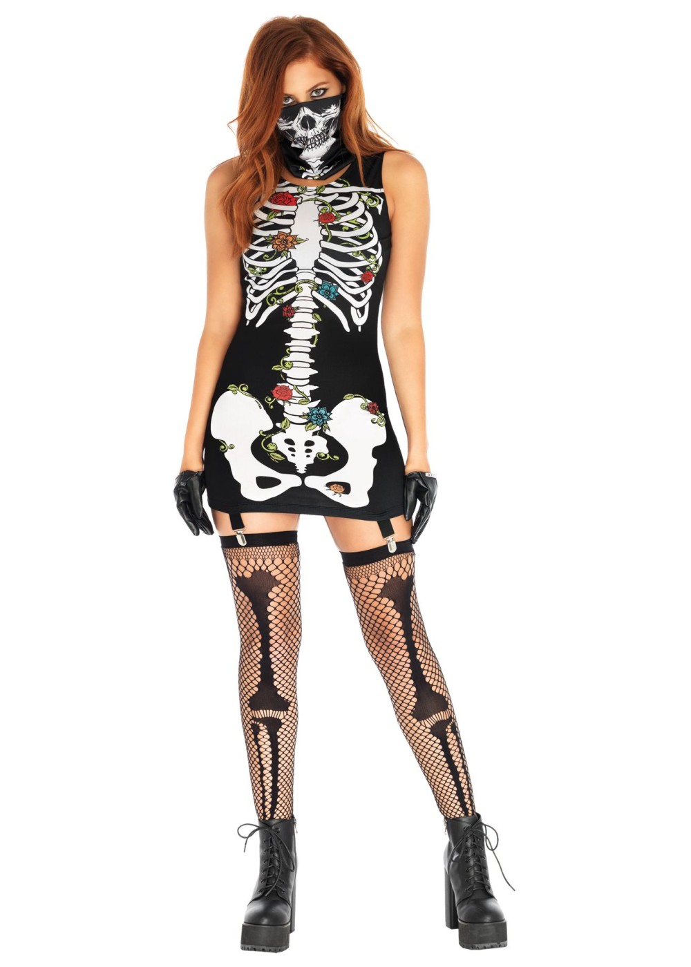 Skeleton Garter Dress