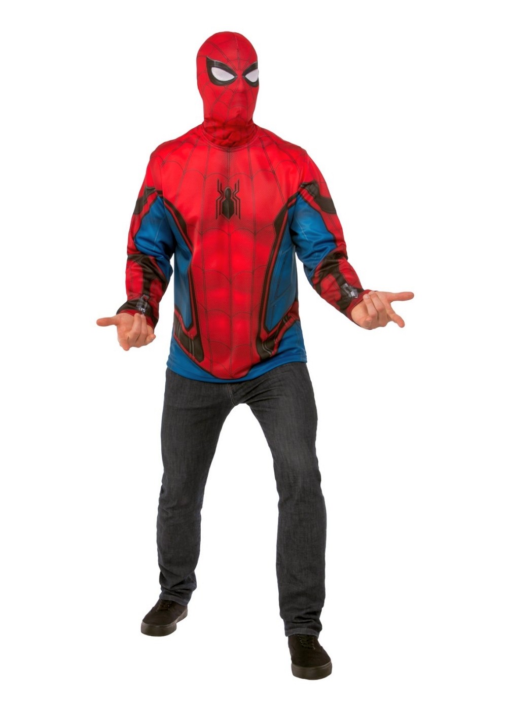 Spiderman Homecoming Mens Costume Top