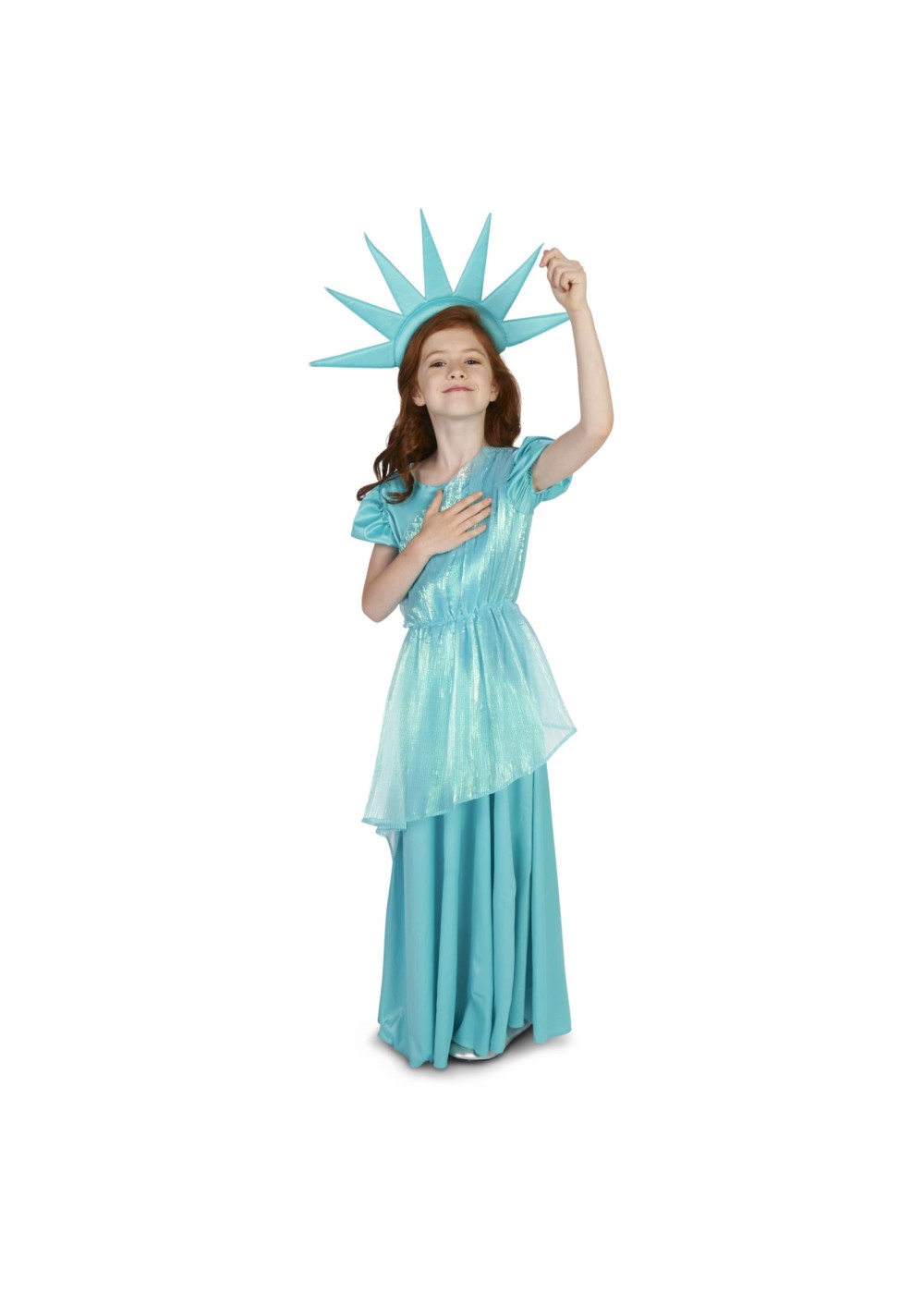 Kids Statue Of Liberty Girls Costume
