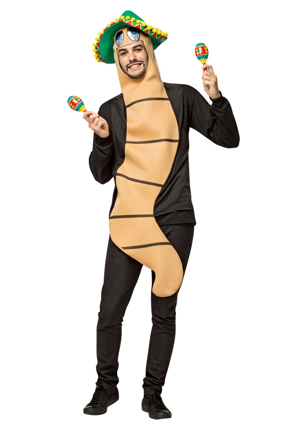 Mens Tequila Worm Costume