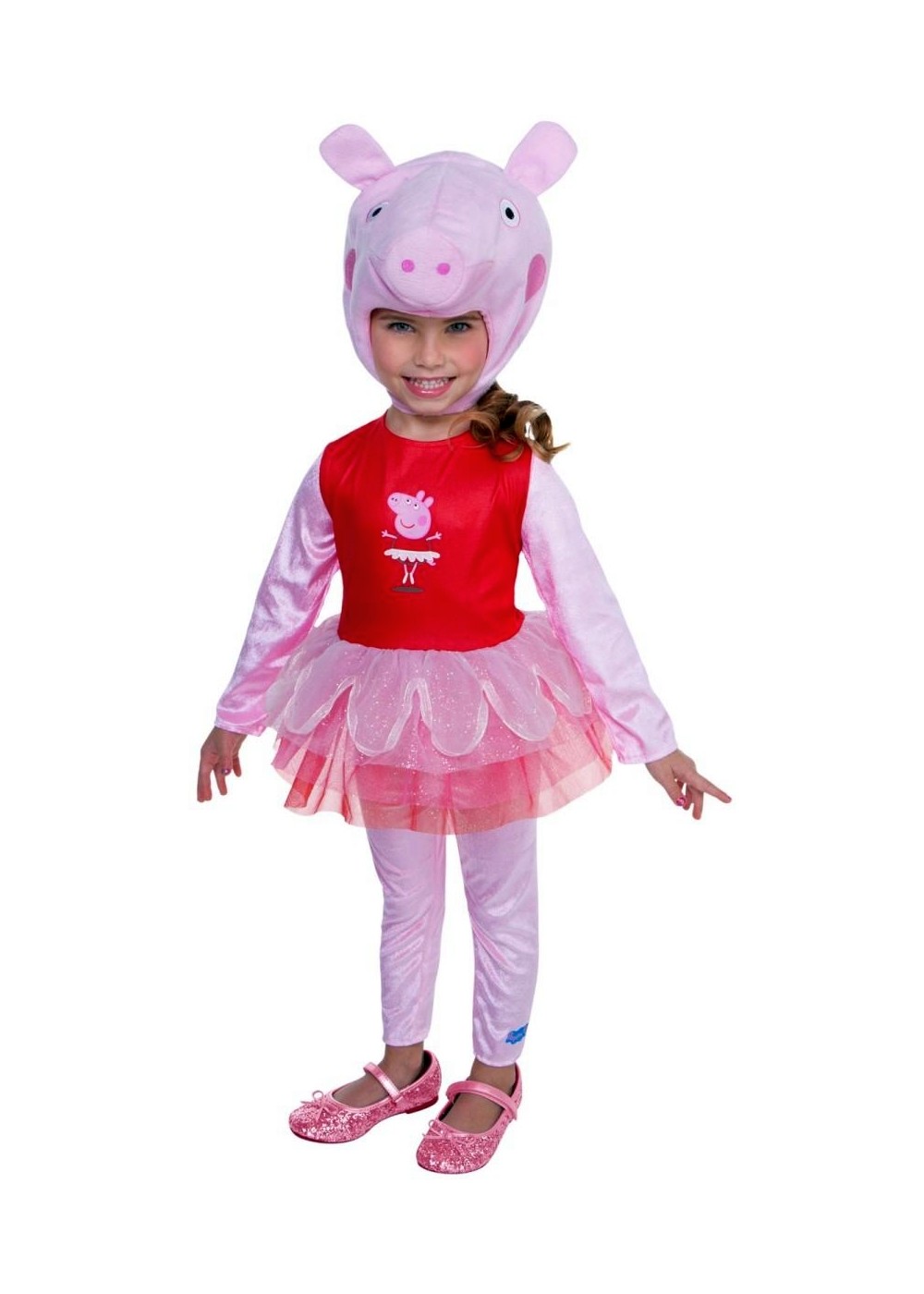 Toddler Girls Peppa Pig Ballerina Costume