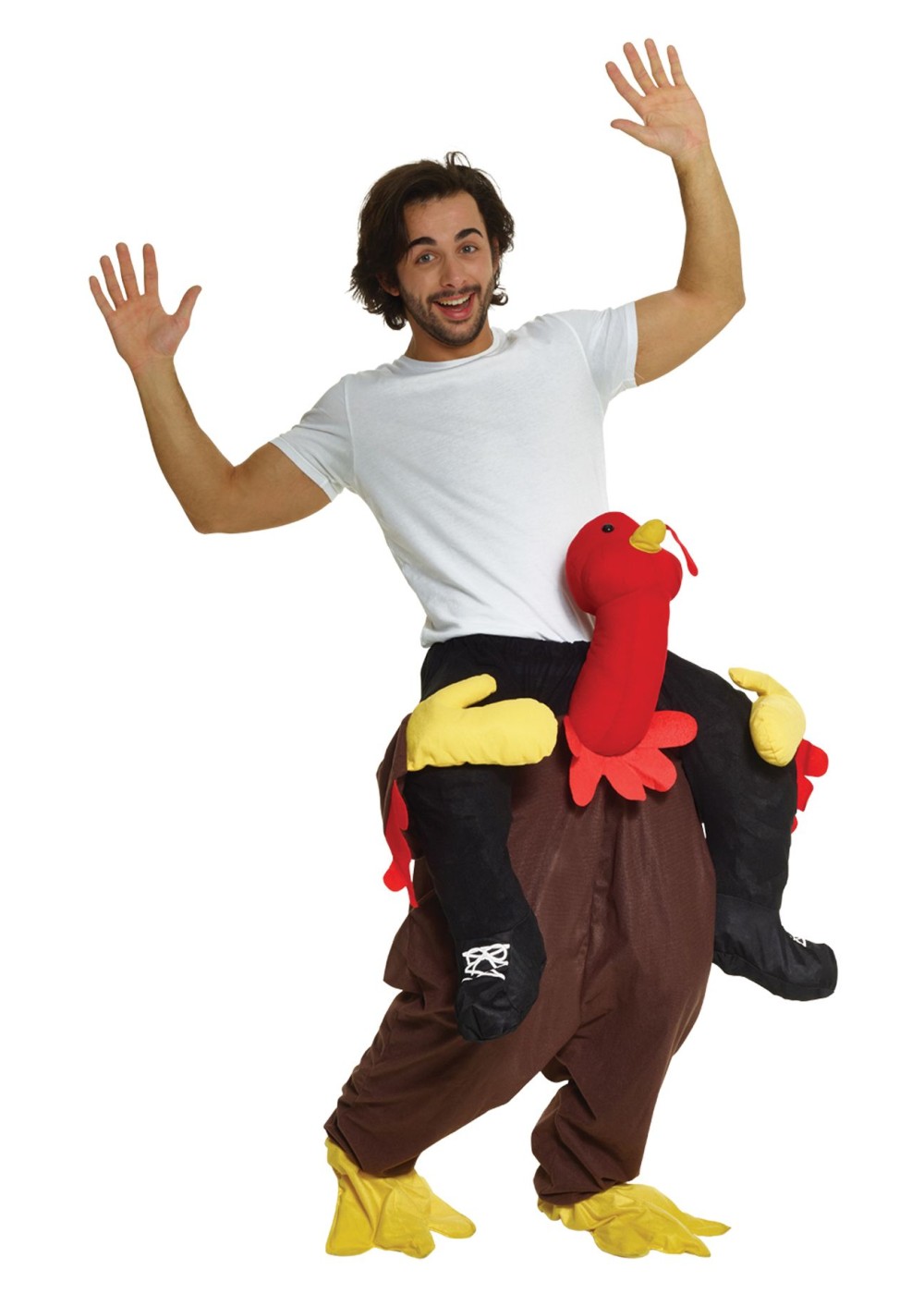 Turkey Piggyback Mens Costume