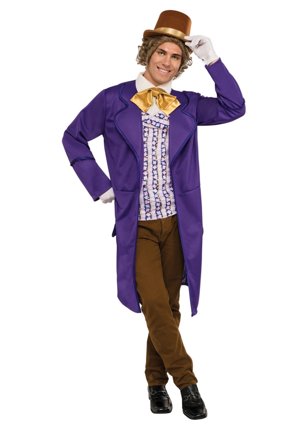 Willy Wonka Men Costume - Movie Costumes