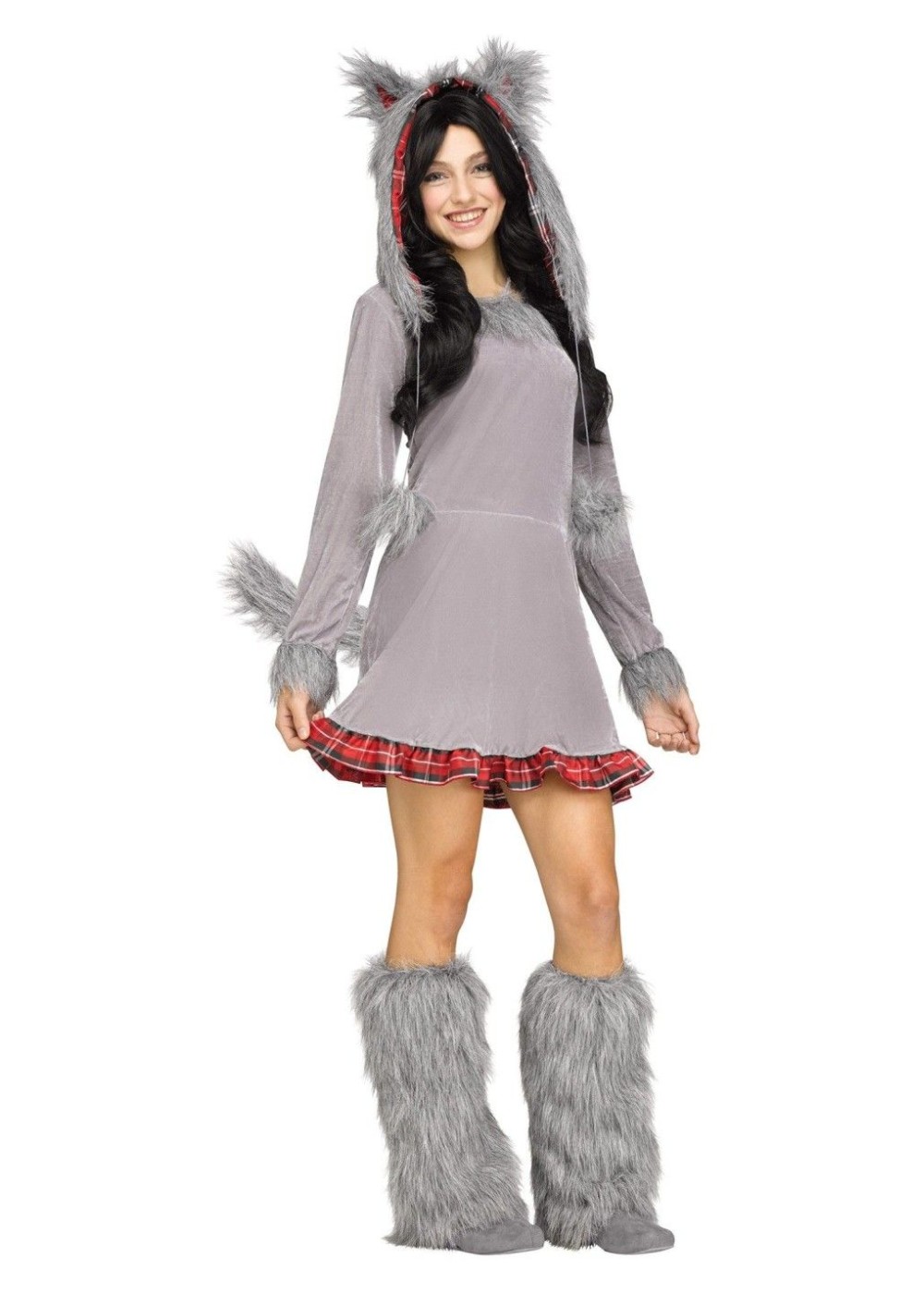 Kids Wolf Cub Girls Teen Costume