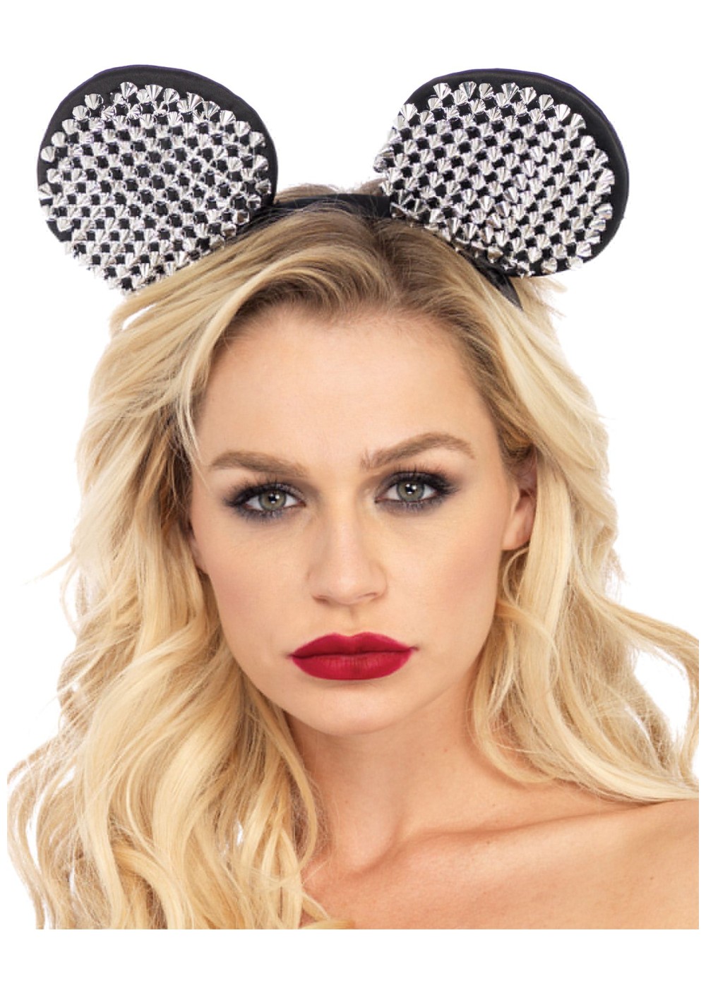 Womens Studded Mouse Ears