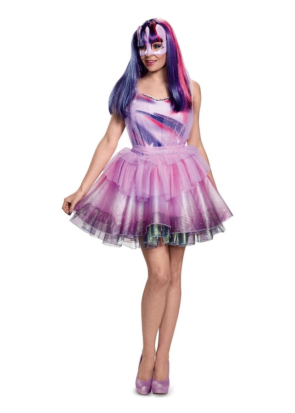 Womens Twilight Sparkle Dress Costume