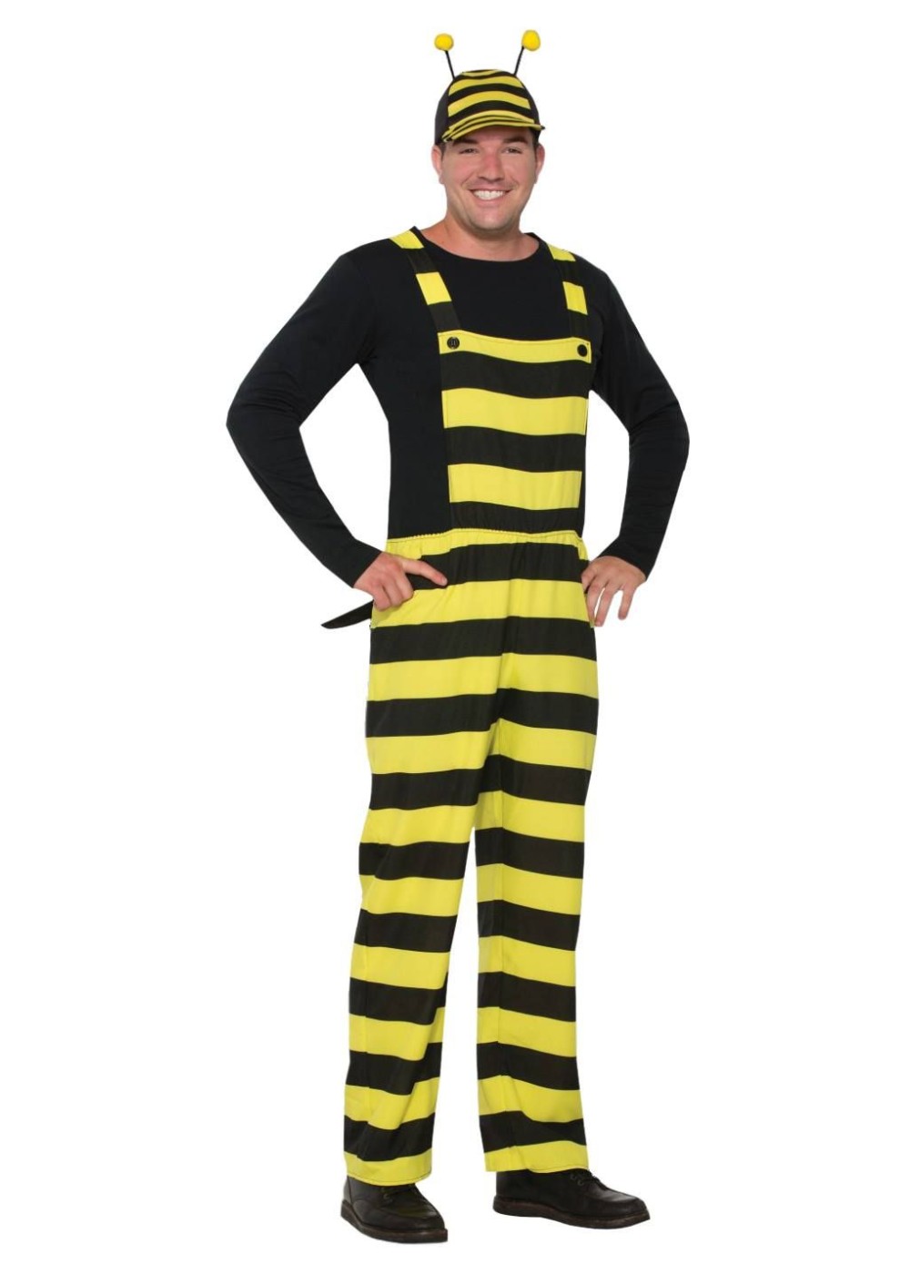 cartoon bee in a suit