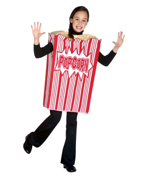 Kids Popcorn Costume