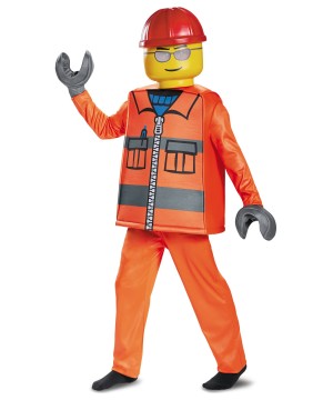 Construction Worker Lego Movie Boys Costume - Cosplay Costumes