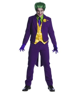 Mens Evil Villain Joker Costume - Cosplay Costumes