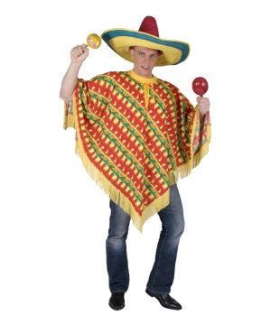 Mexican Fiesta Poncho