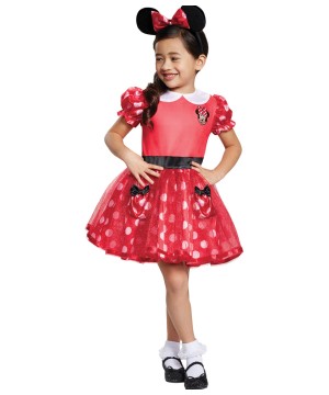 Girls Minnie Mouse Toddler Costume
