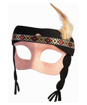Native American Half Mask