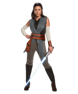 Rey Last Jedi Womens Costume