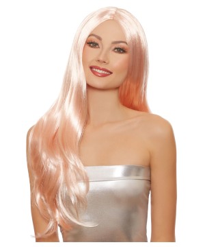Rose Gold Long Wig