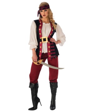 Womens Sultry Pirate Costume - Pirate Costumes