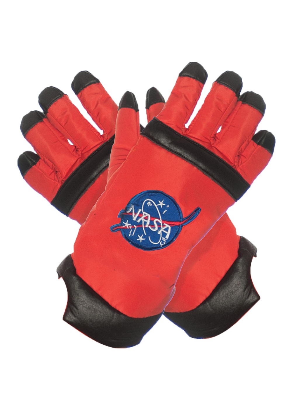 Kids Orange Astronaut Space Gloves