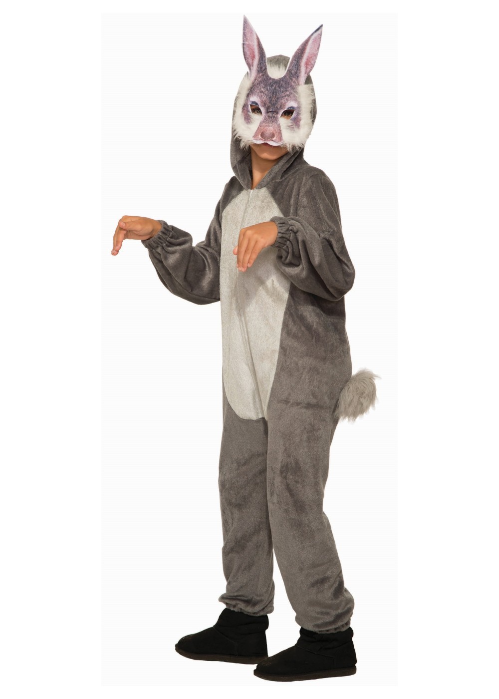 Bunny Jumpsuit With Mask Boy Costume