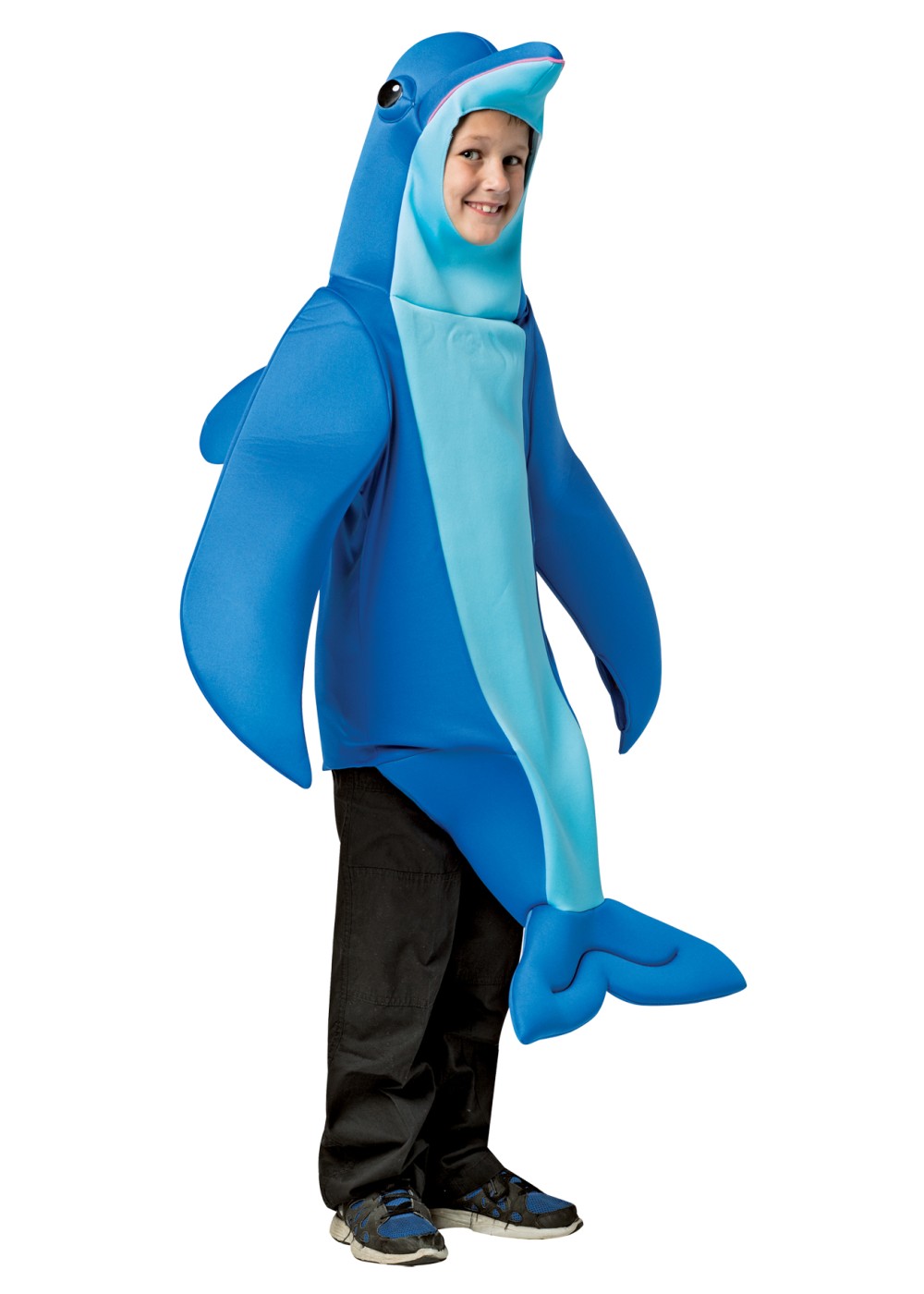Kids Child Blue Dolphin Costume