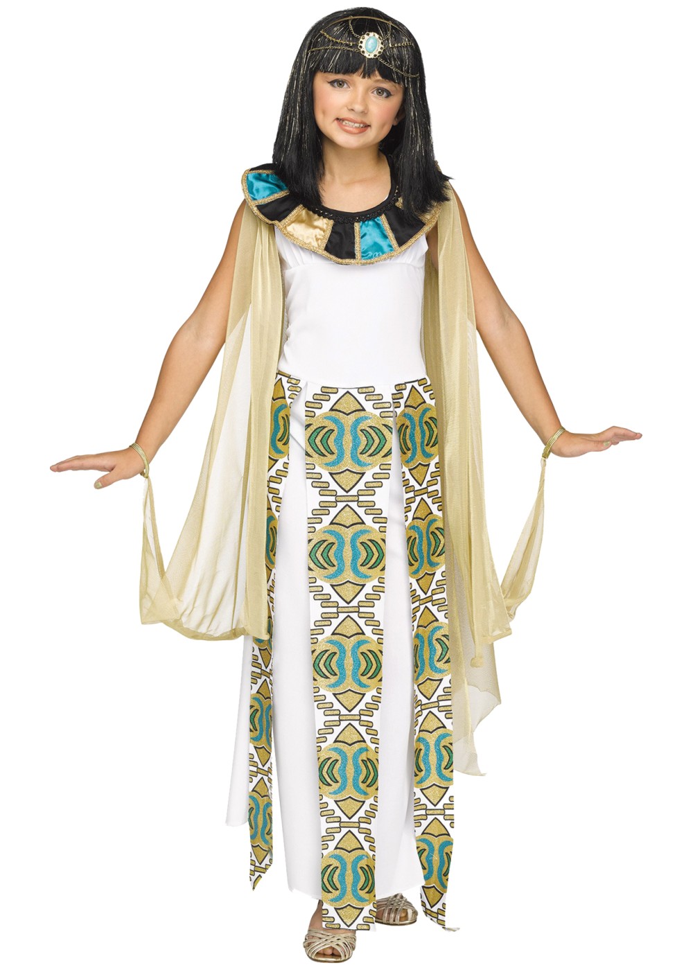 Kids Girls Cleopatra Costume