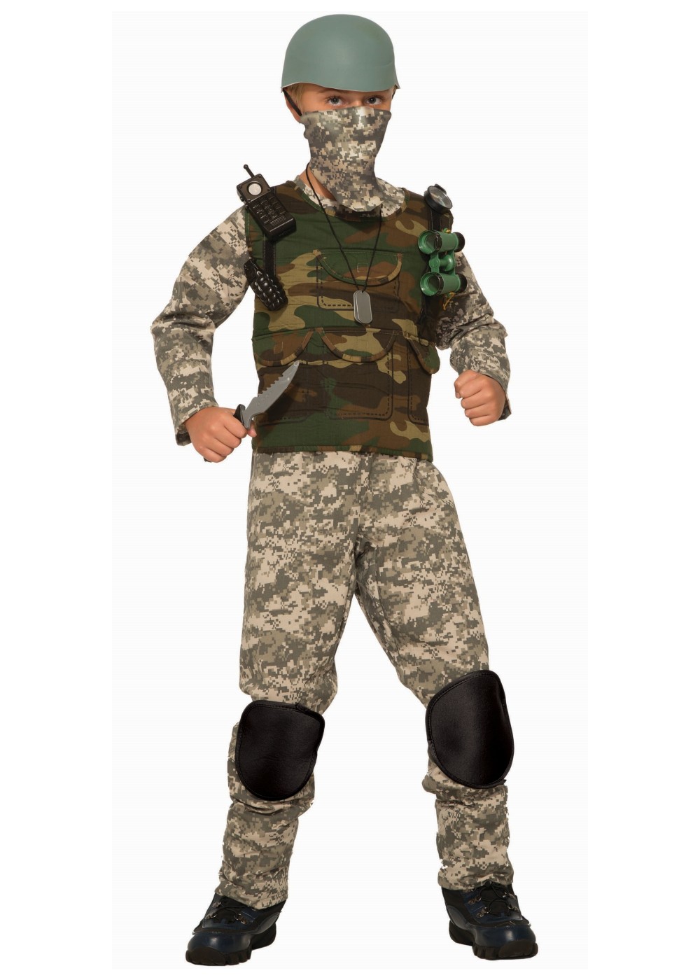 Boys Combat Soldier Costume - Patriotic Costumes