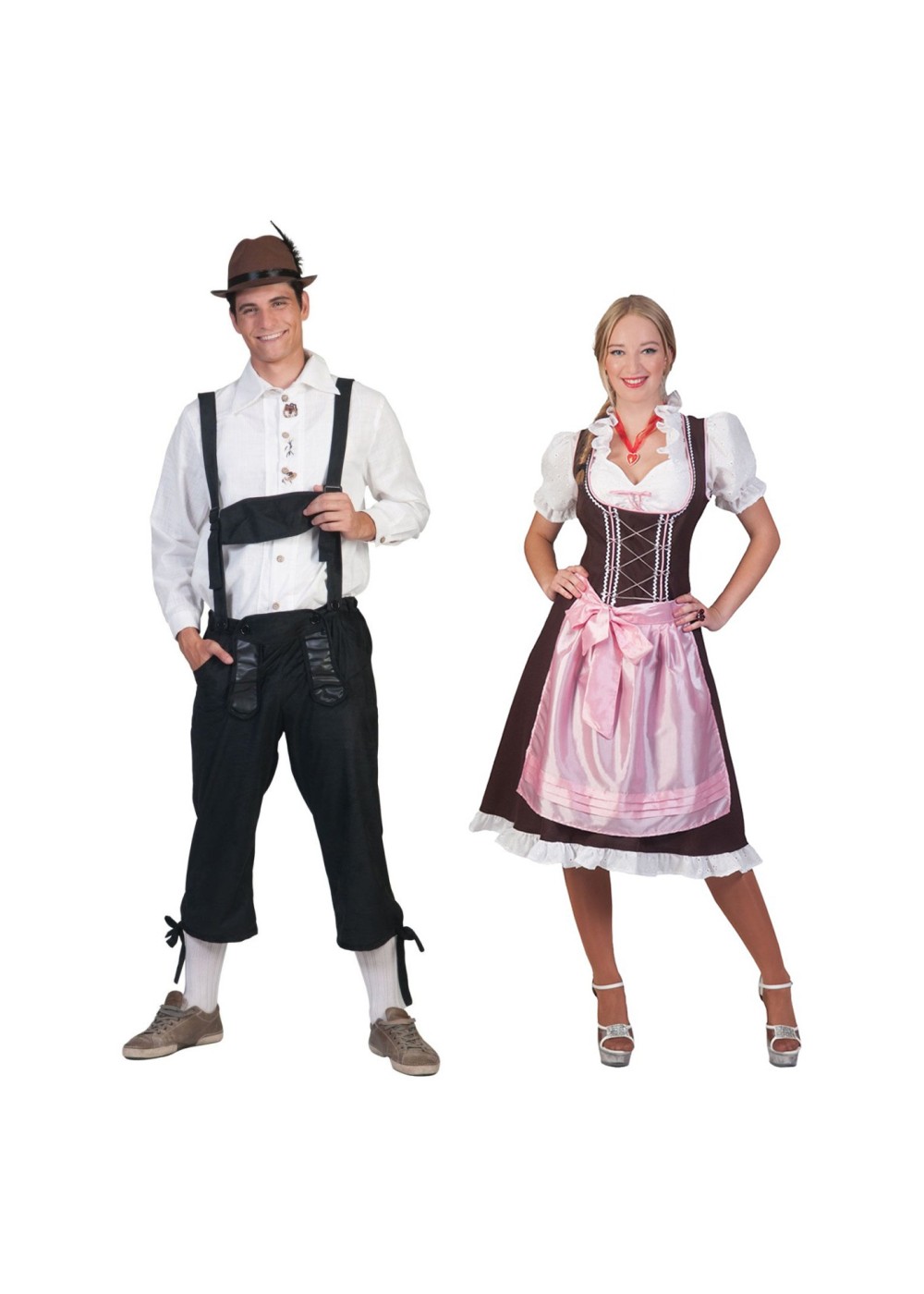 German Tirol Couples Costume Set