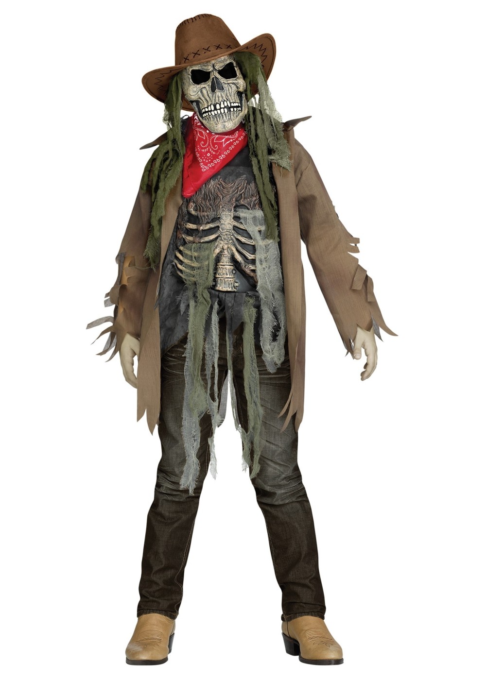 Cowboy Zombie Boys Costume