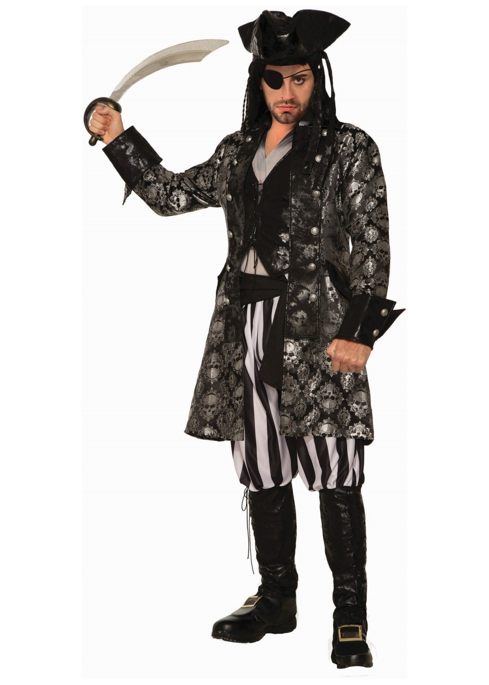Mens Dreaded Pirate Captain Costume - Pirate Costumes