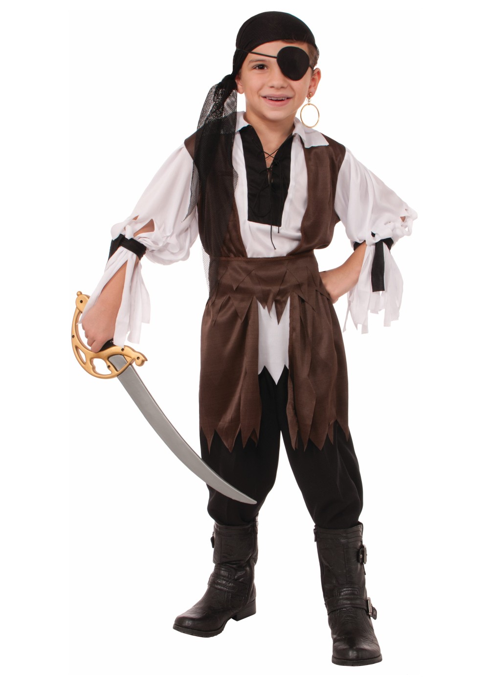 Boys Fearless Pirate Costume - Pirate Costumes