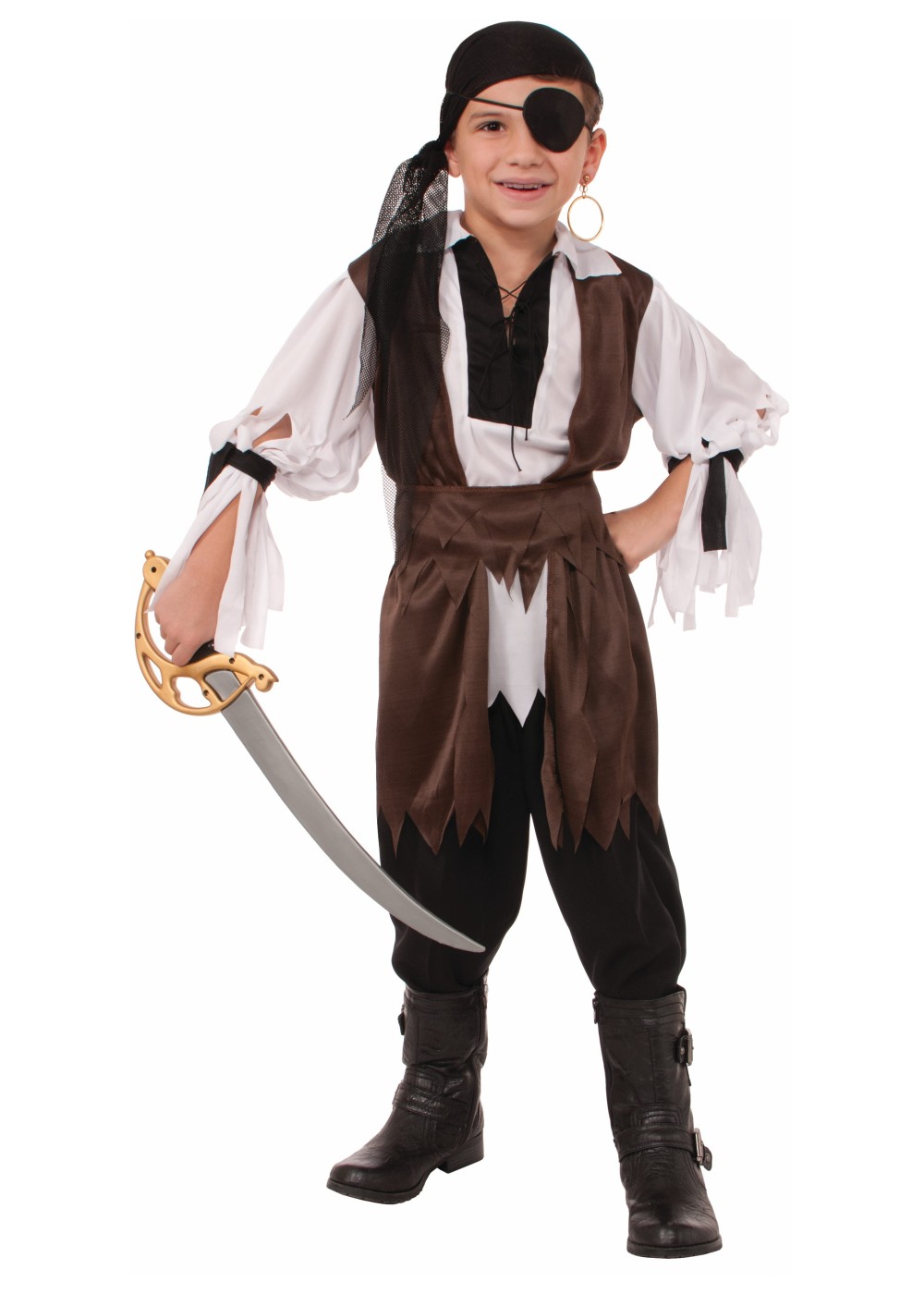 Boys Fearless Pirate Costume