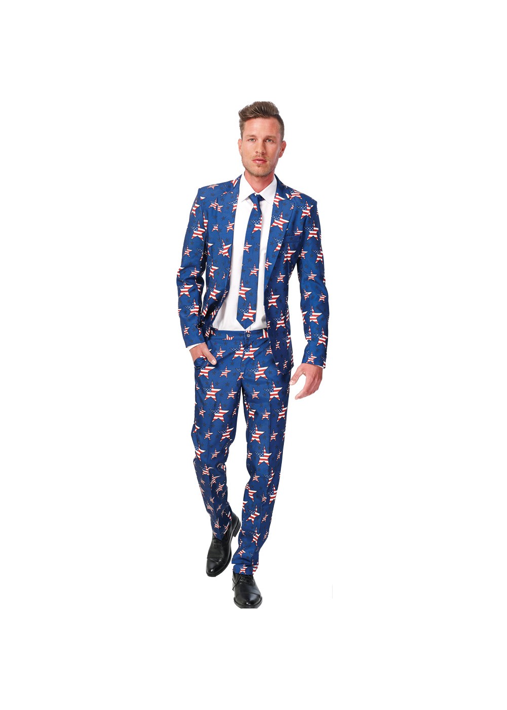 Stars And Stripes Fourth Of July Suit