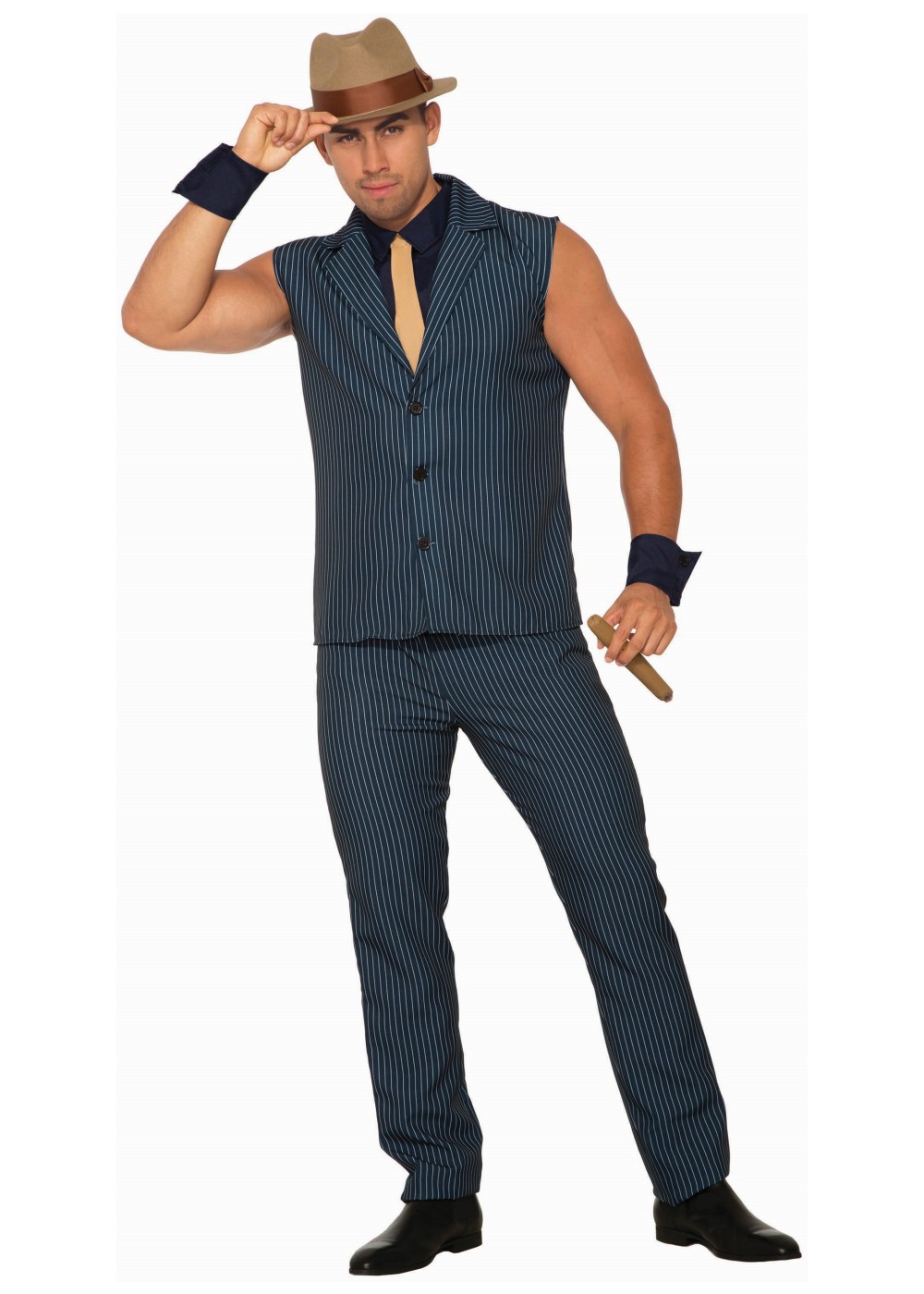 Tough Tony Gangster Men Costume