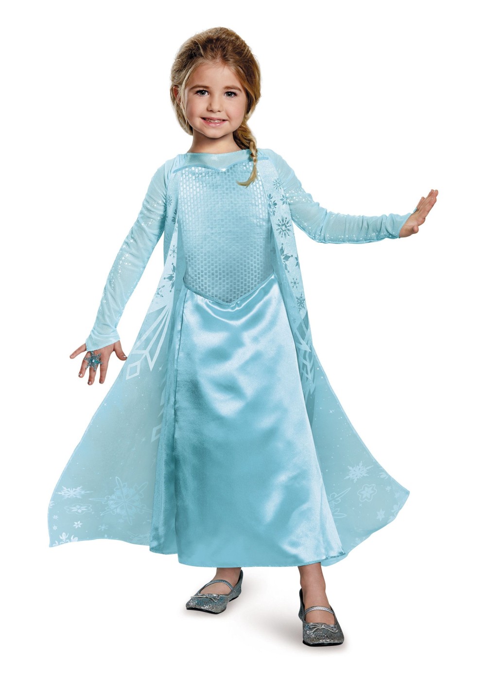 Kids Girls Frozen Queen Elsa Costume
