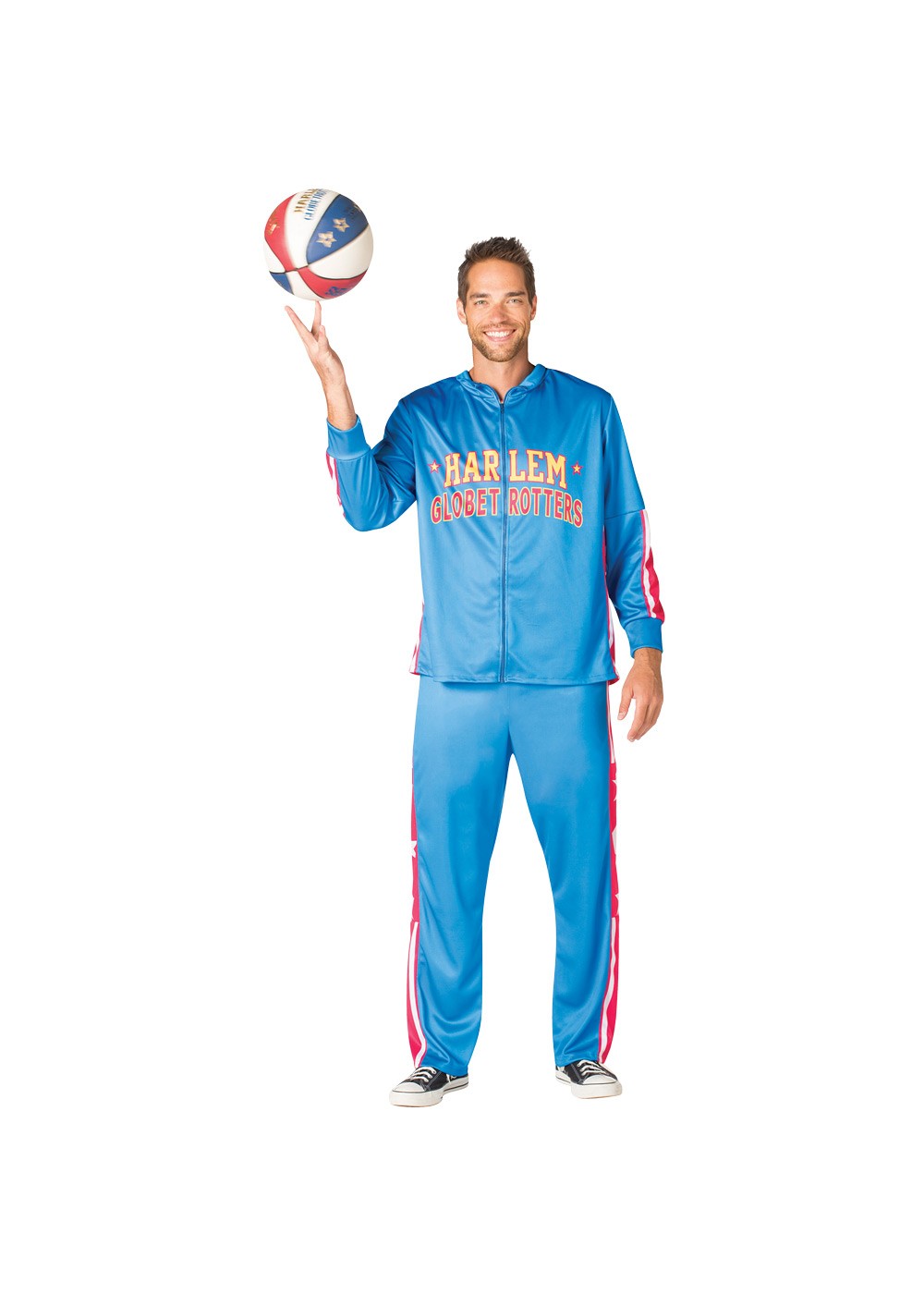 Mens Globetrotters Warm Up Costume