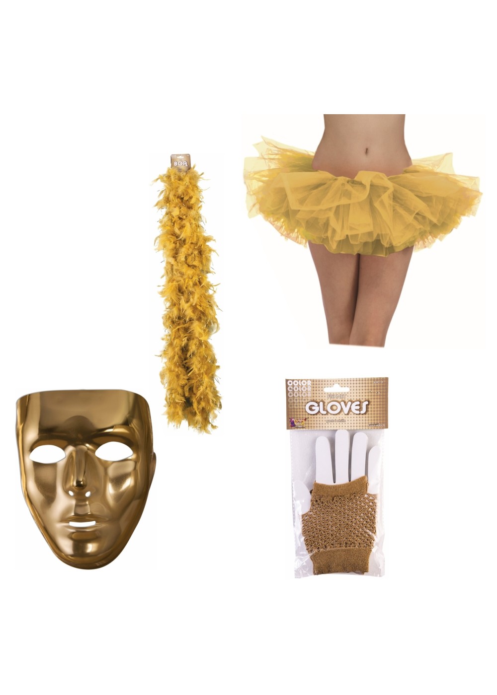 All Gold Everything Cabaret Set