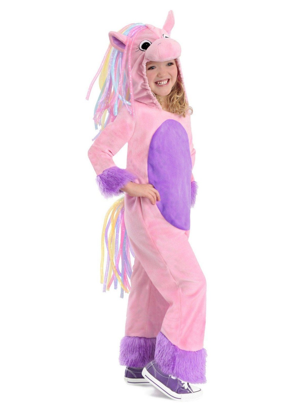 Kids Pink Pastel Pony Costume - Animal Costumes