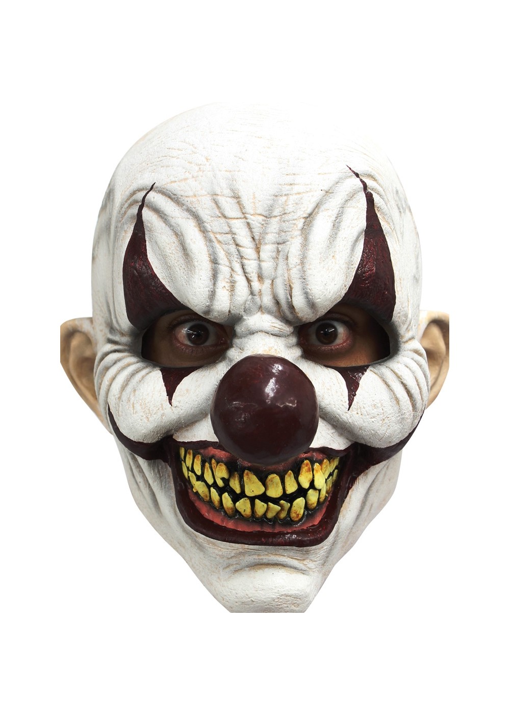 Forvirret sø løgner Killer Clown Mask - Scary Costumes