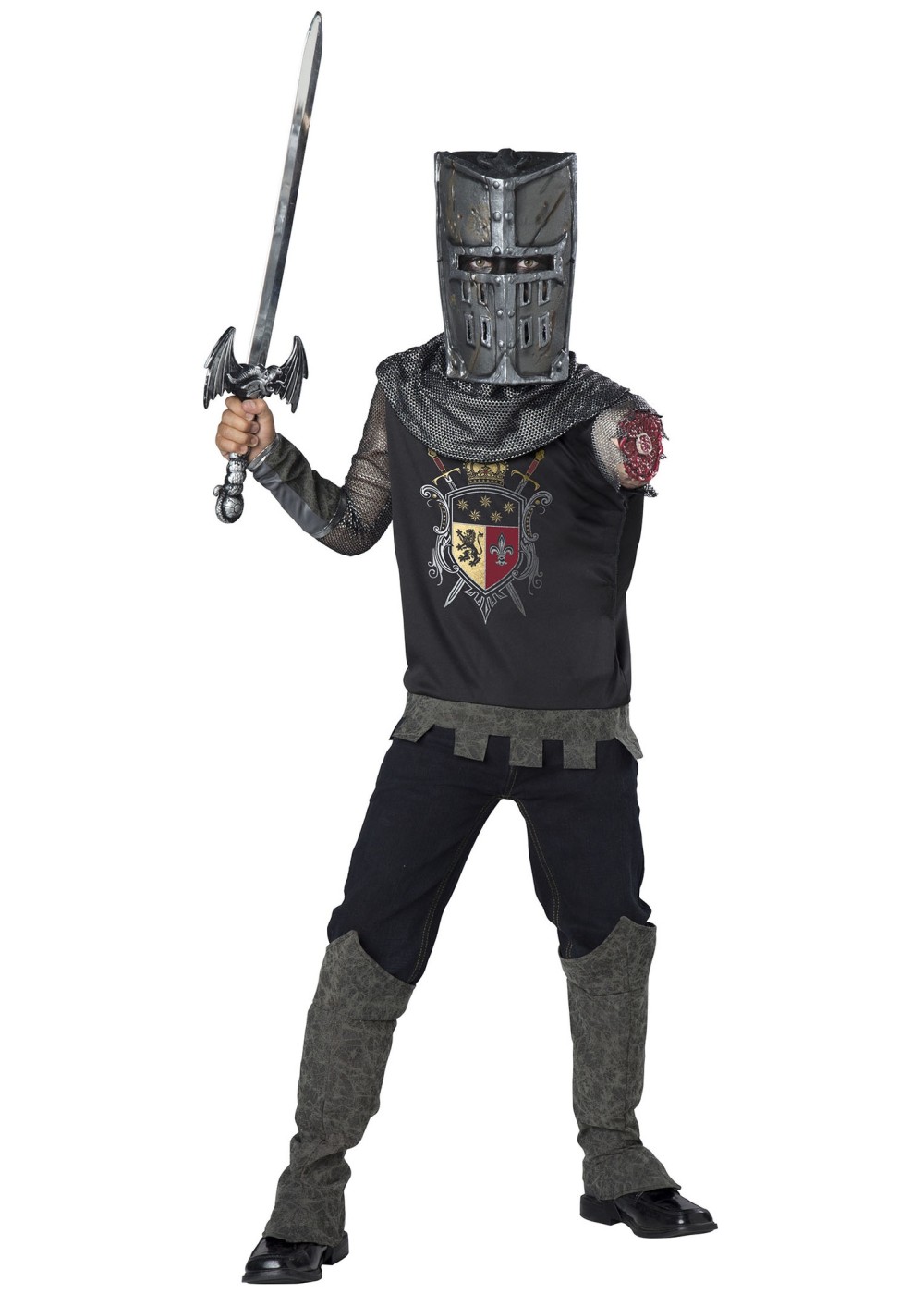 Black Knight Boy Costume