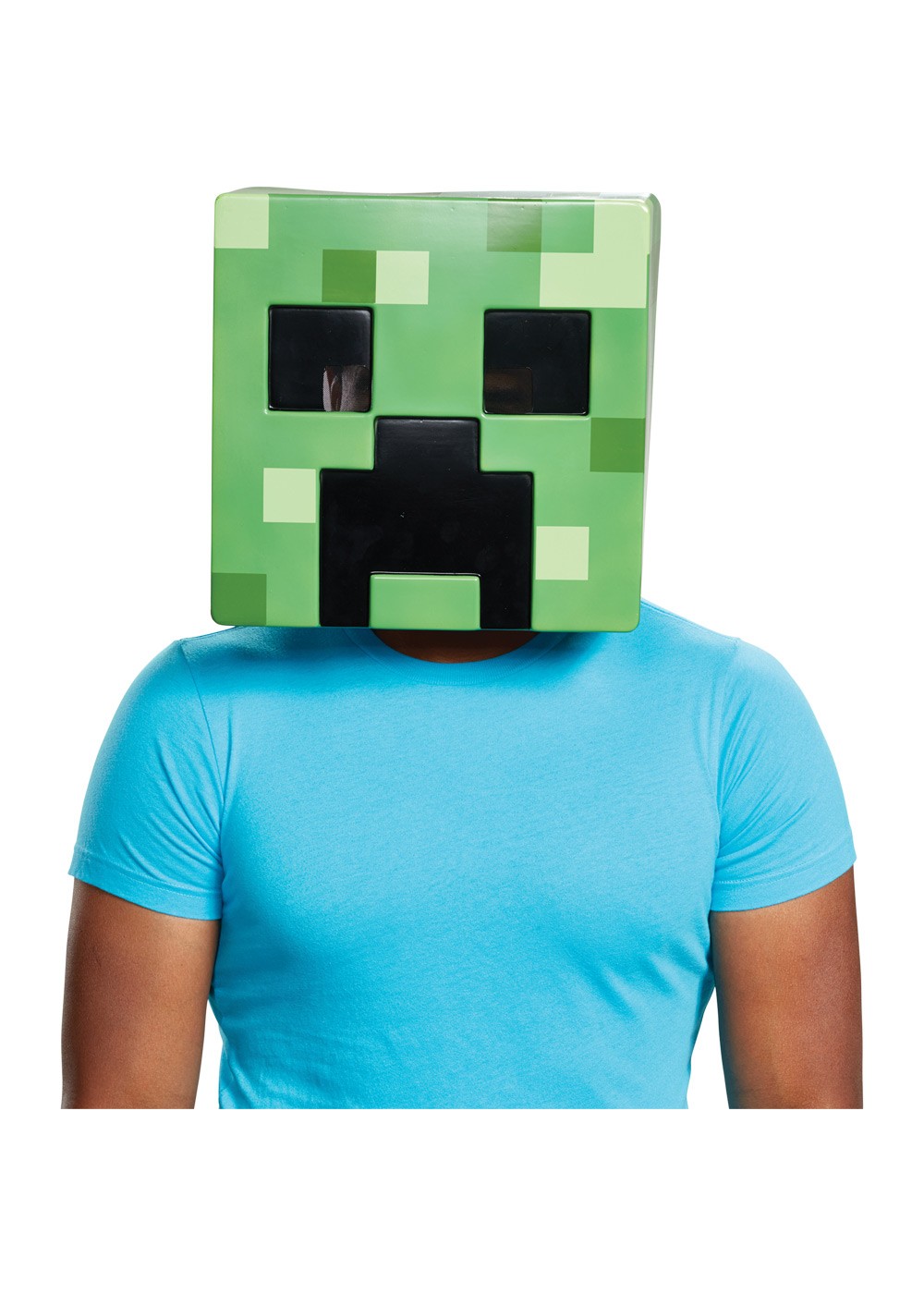 Minecraft Creeper Mens Mask Video Game Costumes