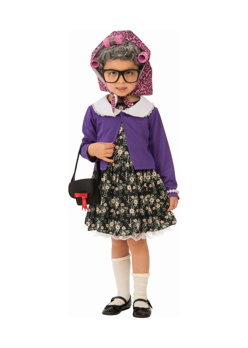 Kids Little Old Lady Girl Costume