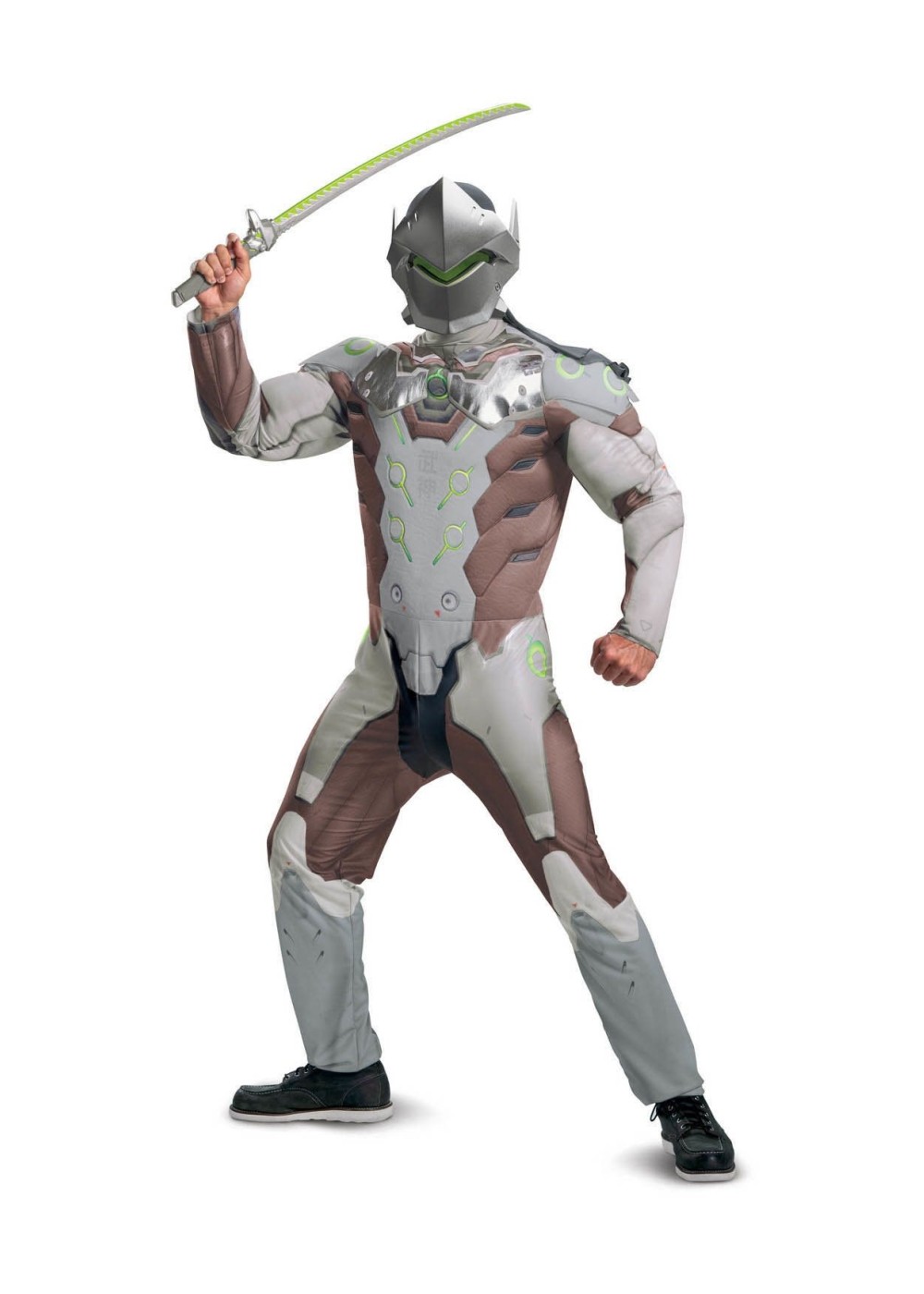 Overwatch Genji Mens Muscle Costume