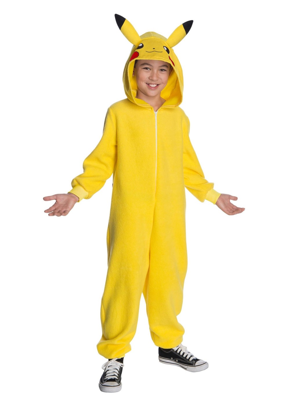 Pikachu Hooded Jumpsuit Costume